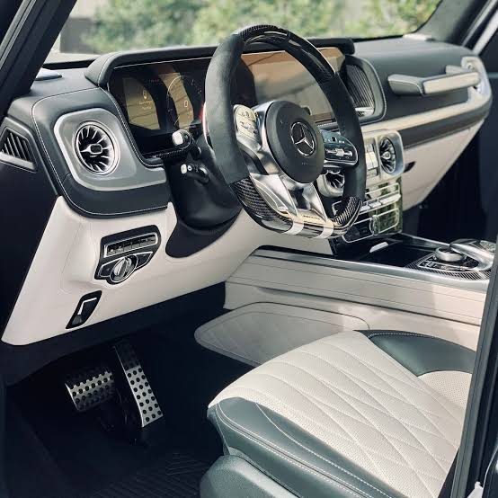 Detailed vehicle interior